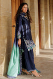 SS26DL-0357 Navy Blue Dhanak Brand Original Fabrics