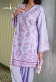 ASAE-01 Lavender Floral  Asim Jofa Brand Original Fabrics