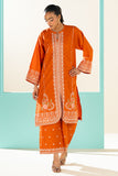 LDE191-2-2P26 Orange Alkaram Brand Original Fabrics