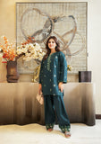 Deep Teal Charm Faiza Faisal Brand Original Fabrics