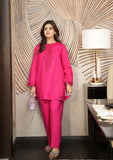 Pink Carnation Faiza Faisal Brand Original Fabrics