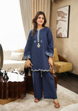 Navy Symphony Faiza Faisal Brand Original Fabrics