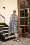 Dhanak SS24DU-3181 Green Floral Online Shopping