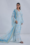 SS25DC-2560 SKY BLUE  Dhanak Brand Original Fabrics