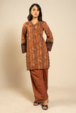 EC105-26-brown Alkaram Brand Original Fabrics