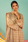 EC345-3P26B-Beige Alkaram Brand Original Fabrics