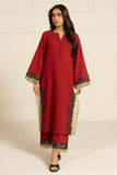 EDE143-2-2P26 Red Alkaram Brand Original Fabrics