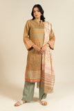EFL-97-3p25-brown Alkaram Brand Original Fabrics