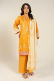EFL-98-3p25-yellow Alkaram Brand Original Fabrics