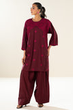 EPE248-10-2P25 Burgundy Alkaram Brand Original Fabrics