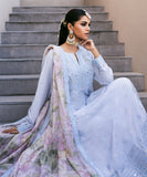 Sapphire 3 Piece - Embroidered Raw Silk Suit F3SFLX25V315 Online Shopping