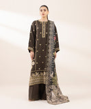 Sapphire 3 Piece - Embroidered Raw Silk Suit F3SFLX25V317 Online Shopping
