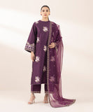 Sapphire 3 Piece - Embellished Cotton Net Suit F3SFLX25V324 Online Shopping