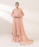 Sapphire 3 Piece - Embroidered Net Suit F3SFLX25V328 Online Shopping