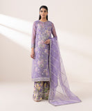 Sapphire 3 Piece - Embroidered Organza Suit F3SFLX25V334 Online Shopping