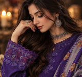 noor by saadia asad D6 B Aubergine Delight