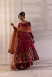 Ayzel:  SS24HF-3010 DARK PINK  Dhanak Brand Original Fabrics