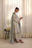 Fleur:  SS24HF-3013 SKY BLUE  Dhanak Brand Original Fabrics