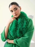 Limelight I8883CS-FRE-GRN_DyedWoolenCapeShawl Online Shopping
