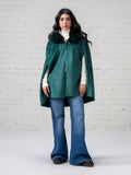 Limelight I9901CP-FRE-227-SuedeFurCape Online Shopping