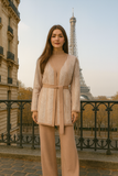 Saadia Asad D9 - Beige/White Online Shopping