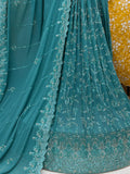 SC14 Green Beads and sequence work Cutdana Fabrics