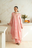 Pink Peonies Agha Noor Brand Original Fabrics