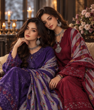 noor by saadia asad D6 B Aubergine Delight