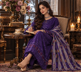 noor by saadia asad D6 B Aubergine Delight