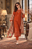 noor by saadia asad D10 B - Burnt Terracotta