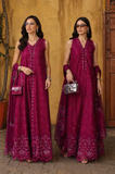 D4 -Fuchia Élégance Saadia Asad Brand Original Fabrics
