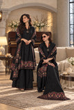 noor by saadia asad D2 A - Shadow Black Aari