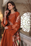 noor by saadia asad D10 B - Burnt Terracotta