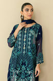 Orient NRF-023/S Blue Chiffon  Online Shopping