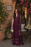 D10 -Plum Royal Saadia Asad Brand Original Fabrics