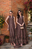 D3 -Espresso Rose Saadia Asad Brand Original Fabrics
