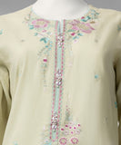 JLU-S-26-4322 Florenza-2 Green Junaid Jamshaid  Brand Original Fabrics