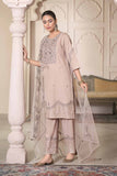 Nishat Linen 3 Piece - Embroidered Suit - KFE24-09 Online Shopping