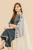 Nishat Linen Embroidered Dupatta - KFE24-131 Online Shopping