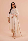 Nishat Linen 3 Piece - Embroidered Suit - KFE24-30 Online Shopping