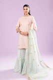 Nishat Linen 3 Piece - Printed Embroidered Suit - KFE24-75 Online Shopping