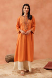 Nishat Linen Embroidered Shirt - KFE25-121 Online Shopping