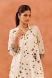 Nishat Linen 2 Piece - Embroidered Suit - KFE25-123 Online Shopping