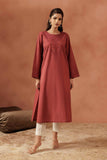 Nishat Linen Embroidered Shirt - KFE25-163 Online Shopping