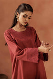 Nishat Linen Embroidered Shirt - KFE25-163 Online Shopping