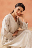 Nishat Linen Embroidered Shirt - KFE25-91 Online Shopping