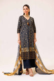 Nishat Linen 3 Piece - Printed Embroidered Suit - KFS24-83 Online Shopping