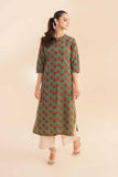 Nishat Linen Printed Shirt - KPE24-16 Online Shopping