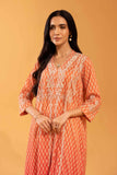 Nishat Linen Printed Embroidered Shirt - KPS24-02 Online Shopping