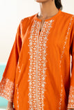 LDE191-2-2P26 Orange Alkaram Brand Original Fabrics